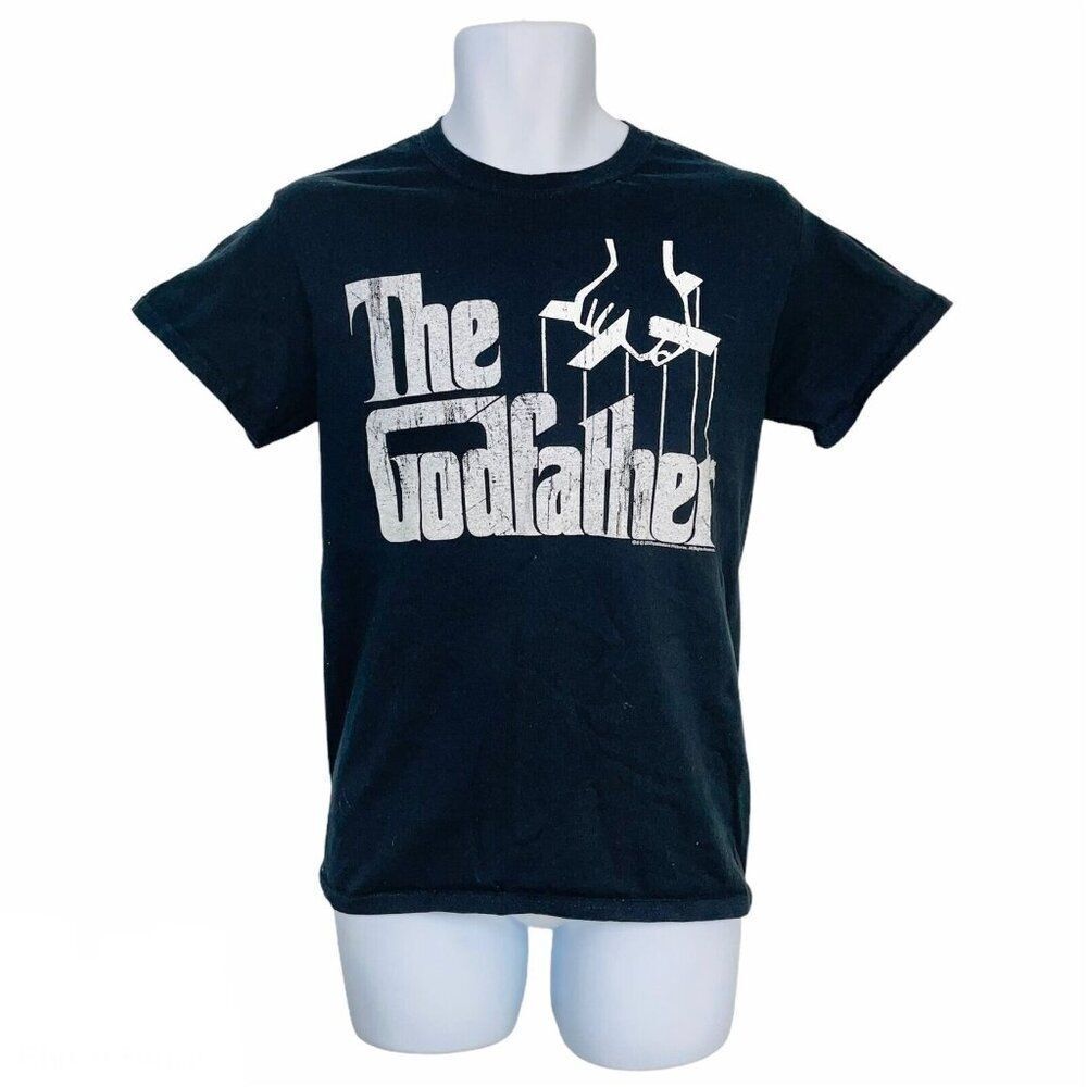 The Godfather Movie T-Shirt Mens S Black Short Sleeve